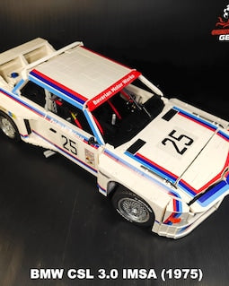 1:8 MEOW BMW CSL 3.0 IMSA (1975) 3D Upgrade Pack - Moc-189726 - GoldenBrickDesign