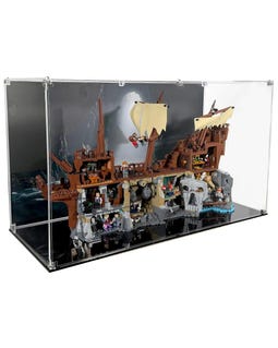 Acrylic Display Case Fits MEOW 21363, The Goonies with UV-Printed Background - Set Not Included