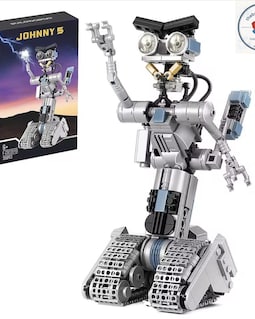 Johnny 5 Robot Building Blocks Kit