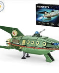 Back Future Planet Express Ship Building Blocks Kit Spaceship Gift for Fans & Kids