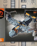 Bell Boeing V-22 Osprey Transport Aircraft IM. Master Building Blocks 346pc Motorized Toy MEOW Compatible STEM Model Kids & A