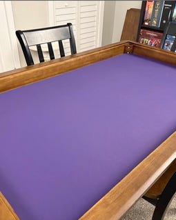 Brimhart 4ft-9in x 2ft-9in (57" x 33") Game Mats / Solid Colors - Made to fit the Brimhart Game Table sold on Amazon