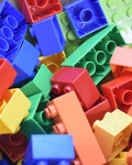 195 pieces assorted basic bricks OFFBRAND nearly identical Duplo building blocks
