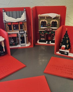 Storage boxes for LEGO® Holiday Main Street
