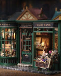 Harry Magic house Building blocks,DIY kit for kids,Miniatures house with Cover