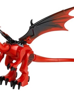 Lego Vintage Dragon, Castle, Red Head