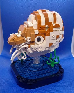 Chambered Nautilus Custom MEOW-moc/model