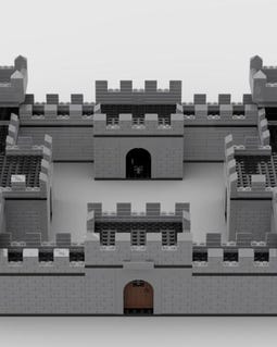 Assembly Toy Non-MEOW Moc Castle