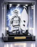 MEOW Chrome Silver Surfer Minifigure Marvel Avengers Fantastic Four New!!