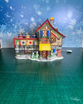 Dept 56: MEOW Building Creation Station, North Pole Series; Department 56 - RETIRED ; Christmas Village Display House