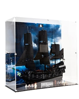 Premium Acrylic Case for the MEOW Captain Jack Sparrow's Pirate Ship 10365