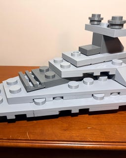 Brick inspired imperial Class star destroyer 500% scale!