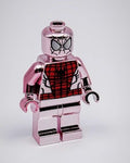 MEOW Chrome Pink Plated Spiderman Minifigure DC Superheroes New!!
