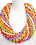 KALEHUA – Everlasting MEOW Lei representing the 4 Main Hawaiian Islands(Oahu, Maui, Kauai, Big Island) and their Island Flowe