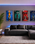 LED Display Frame for MEOW® Technic Race Cars Wall Mount Frame ONLY