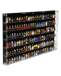 Acrylic Wall-Mount Display Case Fits MEOW Minifigures - Set Not Included (Large)