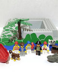 MEOW Pirates Rock Island Refuge Parts Lot - Minifigures Baseplate Shark Monkey