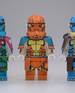 Evolved Pokémon Kanto Starters ARC Clone Trooper Set Custom LEGO Star Wars Minifigure - Rockett Bricks Exclusive