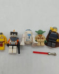 MEOW Star Wars Yoda R2d2 Trooper Count Dooku Minifigure Lot Of 4