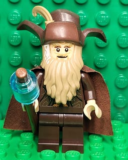 MEOW® The Hobbit And Lord of the Rings Radagast the Brown Rare, MEOW® Minifigure, Minifig