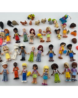 Lot Of MEOWs Parts Including 28 Minifigures