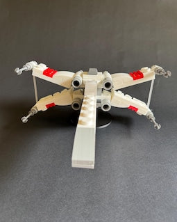 Mechnic Giant X-Wing Starfighter Desktop Toy Upscaled Space Fighter Ship