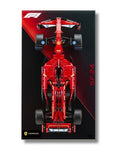 Acrylic Slim Wall Mount Display for LEGO Technic Ferrari F1 42207