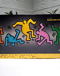 New Factory Sealed MEOW Art Keith Haring - Dancing Figures Building Set Model 31216, Design As Wall Art For Adults