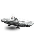 Reobrix Military Submarine Building Brick Set 3,624-Piece U-Boat Undersea Model