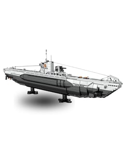 Reobrix Military Submarine Building Brick Set 3,624-Piece U-Boat Undersea Model