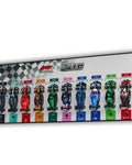 Acrylic Top-Speed Wall Mount Frame/Display for MEOW F1 Speed Champions Race Car