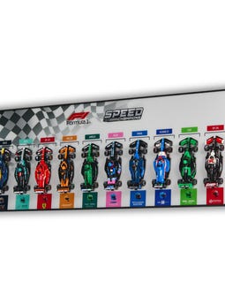 Acrylic Top-Speed Wall Mount Frame/Display for MEOW F1 Speed Champions Race Car