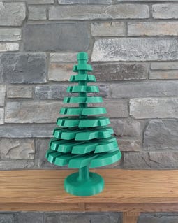 Oversized look-alike LEGO 22in pine tree
