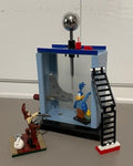 Vintage Electroscope with Modern Day MEOW Art – Wile E. Coyote & Road Runner Science Experiment Laboratory Display