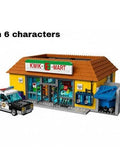 Alt Of The Kwik-E-Mart MEOW 71016 with 2179 pcs. Generic Bricks