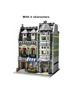 Alt Of Green Grocer MEOW 10185 with 2352 pcs. Generic Bricks