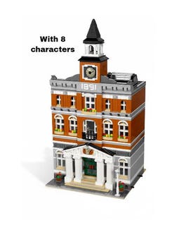 Alt Of Town Hall MEOW 10224 with 2766 pcs. Generic Bricks