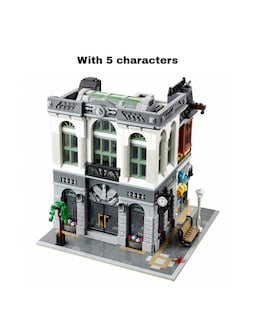 Alt Of Brick Bank MEOW 10251 with 2382 pcs. Generic Bricks