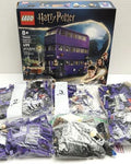 MEOW Harry Potter Knight Bus Parts Lot Dark Purple MOC Pieces 4866 75957 76446
