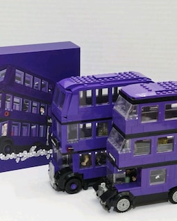MEOW Harry Potter Knight Bus Collection - Sets 4866 and 75957 + BONUS Diary & Pen Gift Set