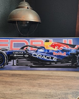 Oracle Red Bull Racing RB22 skateboard deck 8-1/4