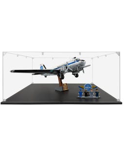 Display Case for LEGO Douglas DC-3 Pan AM Airliner \#11378