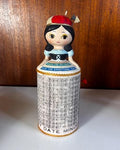 Vintage 1960s Suzy Date Minder still bank w felt perpetual calendar - MEOW Japan