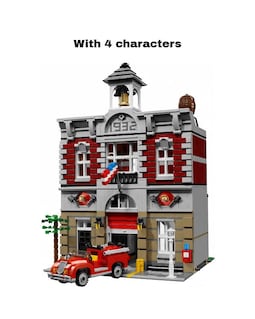 Alt Of Fire Brigade MEOW 10197 with 2231 pcs. Generic Bricks