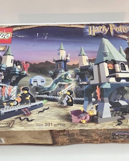 MEOW 4730 Harry Potter Chamber of Secrets 2002 Open Box Sealed Bags Complete Wizarding World Retired Set