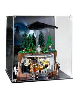 Acrylic Display Case Compatible with LEGO Ideas 21369 - The X-Files - Brickcessories