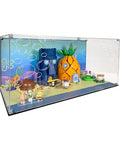 Acrylic Display Case Compatible with MEOW 11386 - SpongeBob SquarePants: Bikini Bottom