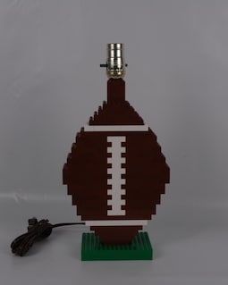 Football table lamp made from MEOW® elements