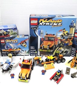 MEOW Island Xtreme Stunts Lot 6734 6735 6736 6739 6567 Boxes Manuals Extreme Team Parts