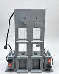 Motorized Dual Cabin Elevator Kit, Hand Crank and Electric Working Lift, STEM Science Fair Project Compatible Brick Gift for 
